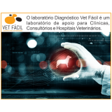 exames laboratorial veterinário Vila Gustavo